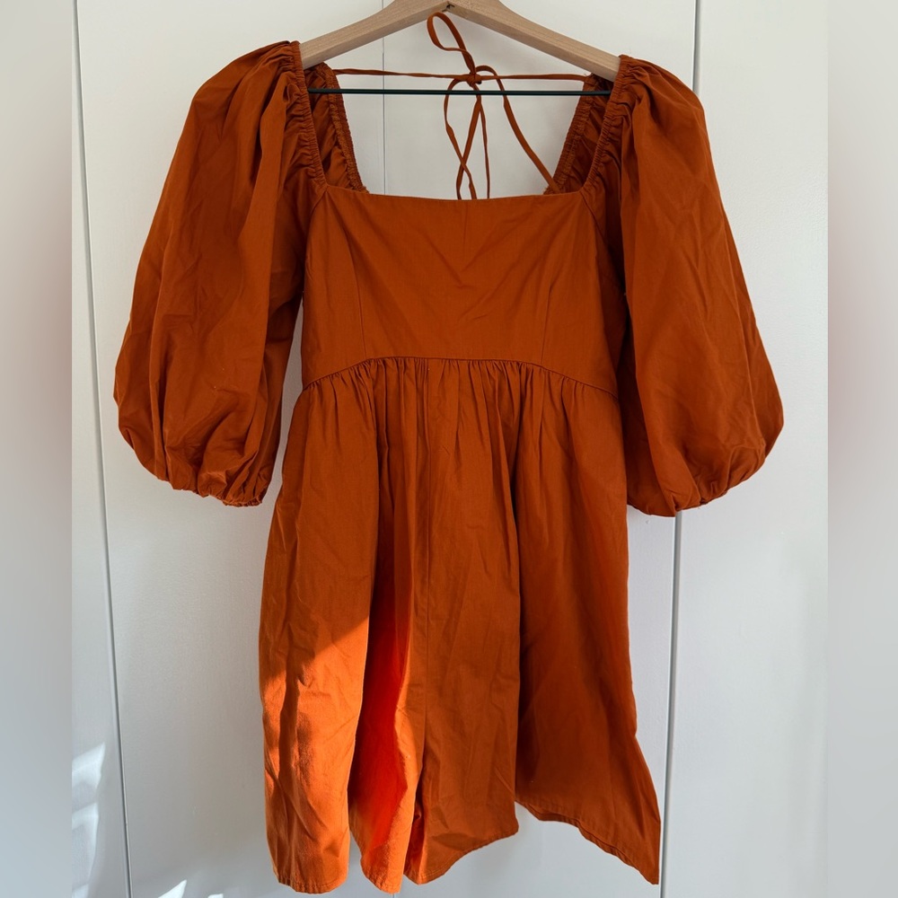 Abercrombie & Fitch burnt orange romper